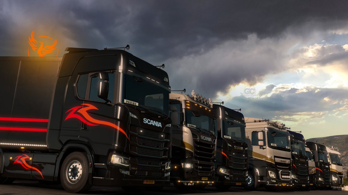 GlobalCargo_VTC's tweet image. We're honoured to announce our partnership with @PhoenixVTC ! We are looking forward to all the convoys where Global Cargo and Phoenix Drivers can enjoy their time together!