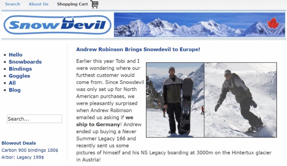 1) First a quick introIn 2004, Founders Tobias Lutke and Scott Lake wanted a simple tool to build an online store for their snowboarding brand Snowdevil. They were frustrated with current options, so they built the online store infrastructure from the ground up.