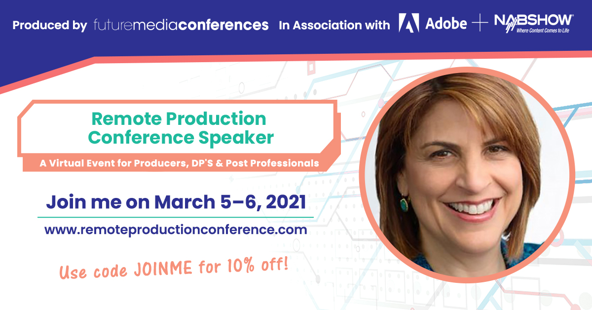 brandbuzz's tweet image. Join me at the #RemoteProductionConference produced by @fmc_conferences where I&apos;ll be tackling &quot;Remote Interviews: Prep, Tips and Tech&quot; tomorrow at 4:00 PM EST. Use reg code JOINME for 10% off! Here&apos;s the link with discount already applied: eventbrite.com/e/133358818817…