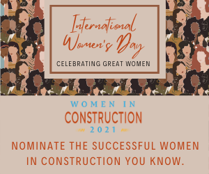 ConstructechMag's tweet photo. March 8th is International Women’s Day. Celebrate by nominating the woman you know who has found success working in #technology and at the jobsite for Constructech’s #WomeninConstruction’s annual award: https://t.co/j6SNRa1pNw #IoT #AI #futureofwork #infrastructure #technology https://t.co/ZSyrWt779a