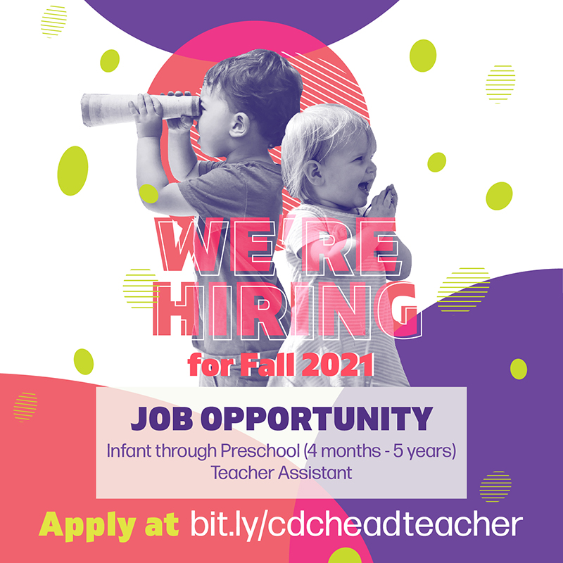 📢Hey Spartans, the Child Development Center is looking for a Teacher Assistant!

For more information check out: sjsu.edu/as/jobs/index.…

To Apply visit: bit.ly/cdcheadteacher