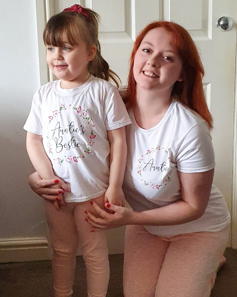 I look super dorky and bare faced and we're not looking the same way but I absolutely loved my belated birthday gifts from my niece today! A bond like no other with this special little miracle💕💫🌸 #austimawareness #niece #auntie #bestfriends