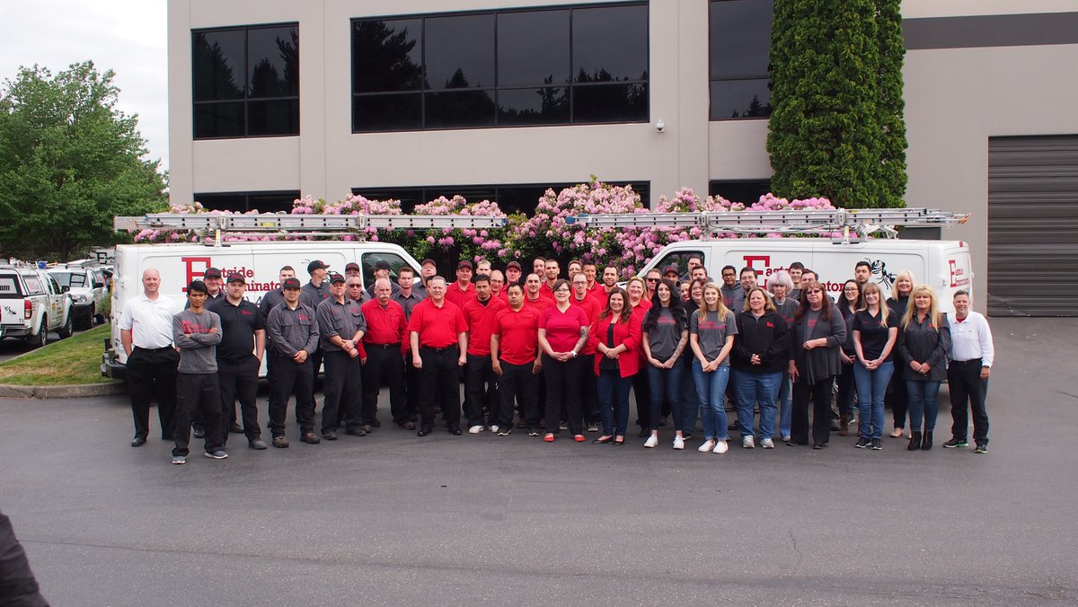 It's #EmployeeAppreciationDay, and we would like to thank every member of the Eastside family for their dedication, passion and commitment to doing the right thing for our customers. Thank you for everything you do! #Seattle #pestcontrol