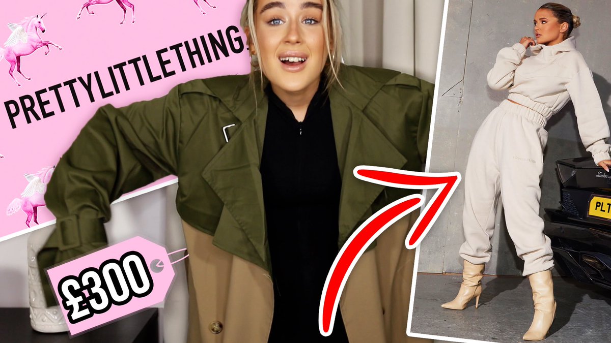 NEW VIDEO IS UP!!! 

I spent £300 on <a href="/OfficialPLT/">PrettyLittleThing</a> to review the <a href="/mollymaehague/">Molly-Mae</a> collection for you all! Head over to my channel to check it out ❤️ 

youtu.be/GBjtGezwS6U