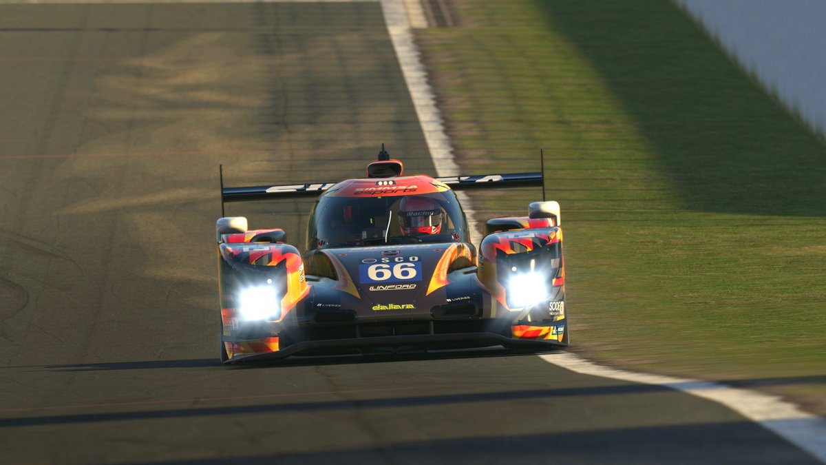 Tomorrow is Round 6 of the Sports Car Open Championship at Spa-Francorchamps, 6H endurance race with our Dallara P217 LMP2! 

Alexander Walton 🇩🇪 
Gustas Grinbergas 🇱🇹 
Ramez Azzam 🇨🇦 

All the best of success guys!!! 🍀🤞🏻

#iRSCO #SODE #CSS #LinfordMotorsport #iRacing