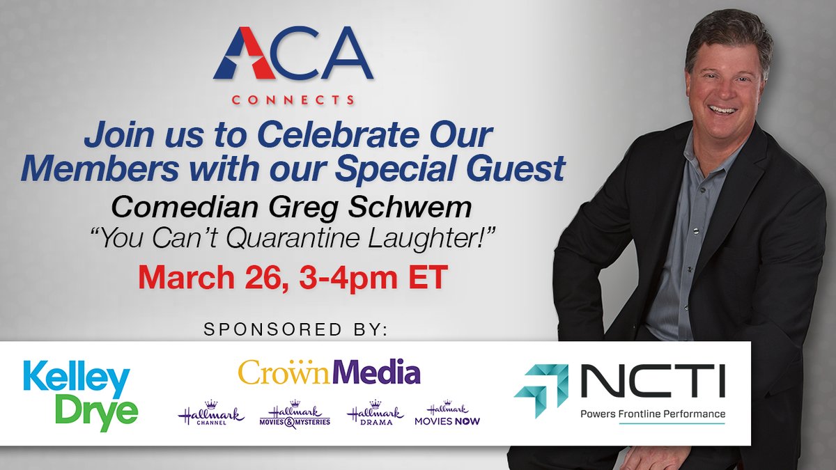 Gr + eg + Sc + hw + em = <a href="/GregSchwem/">Greg Schwem</a>, if you were following my cryptic tweets this week! Can't wait to have Greg w/us! Here's where to register: is.gd/kyVWHW Thank you <a href="/KelleyDrye/">Kelley Drye & Warren LLP</a>, <a href="/hallmarkchannel/">Hallmark Channel</a>, <a href="/hallmarkmovie/">Hallmark Movies & Mysteries</a>, <a href="/HMNow/">Hallmark Movies Now</a>, &amp; <a href="/NCTItraining/">NCTI, Inc.</a> for sponsoring! #ACAConnects!