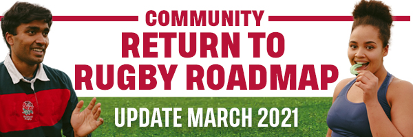 RFU publishes new roadmap for Return to Rugby.  Please see hertsrugby.co.uk/2021/03/05/rev… for further info and specifically the introductory headlines from Herts RFU.