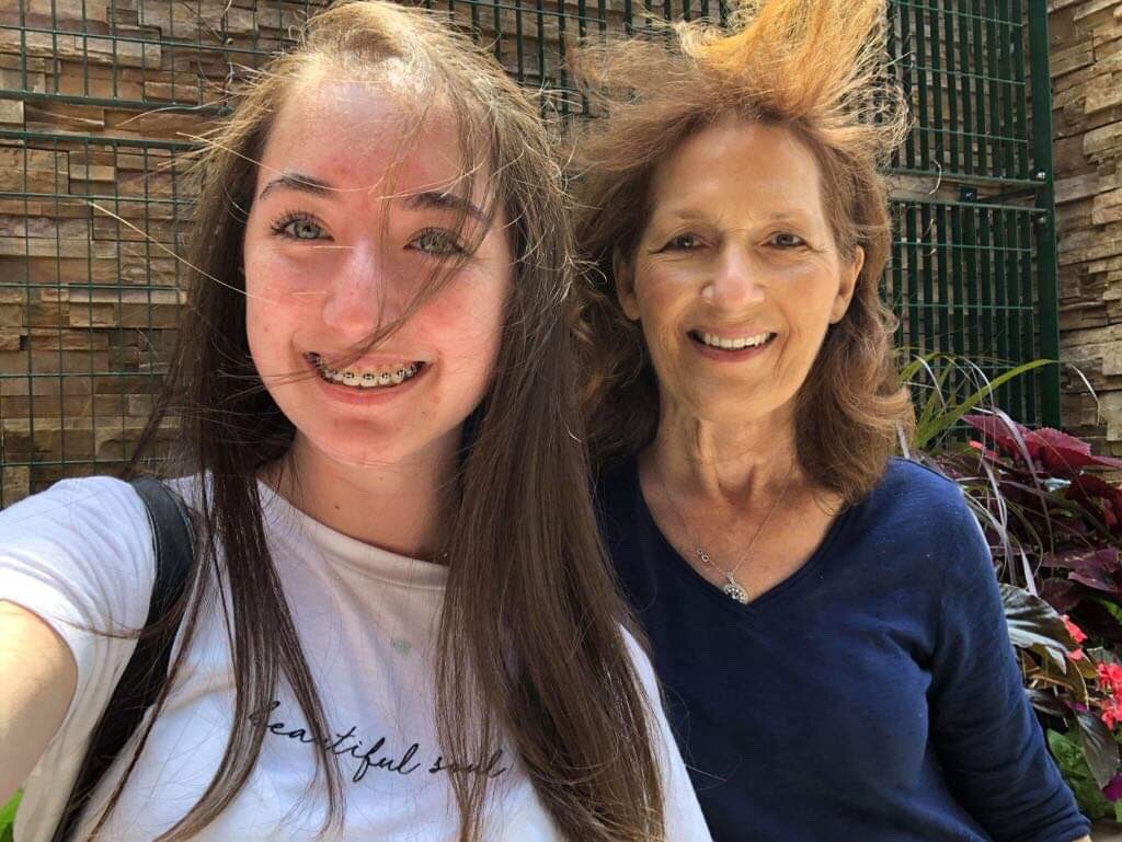typicalcaseyy's tweet photo. One month before she was diagnosed , versus a year into chemo today. I am so proud of how far my grandmother has fought this. It breaks me watching her go through it. But we’re still fighting. https://t.co/xXkyCNtyOm