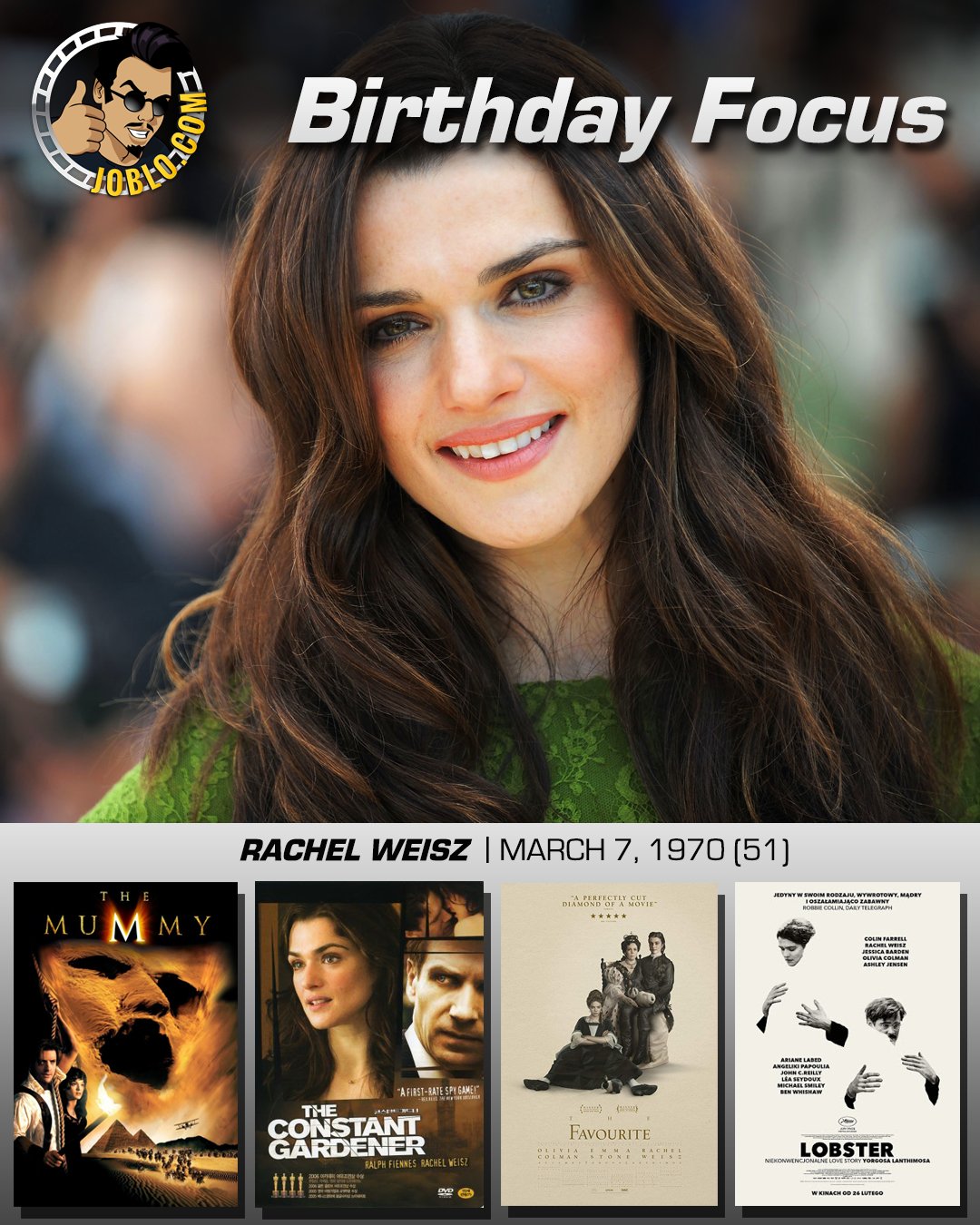 Wishing Rachel Weisz a very happy 51st birthday! 