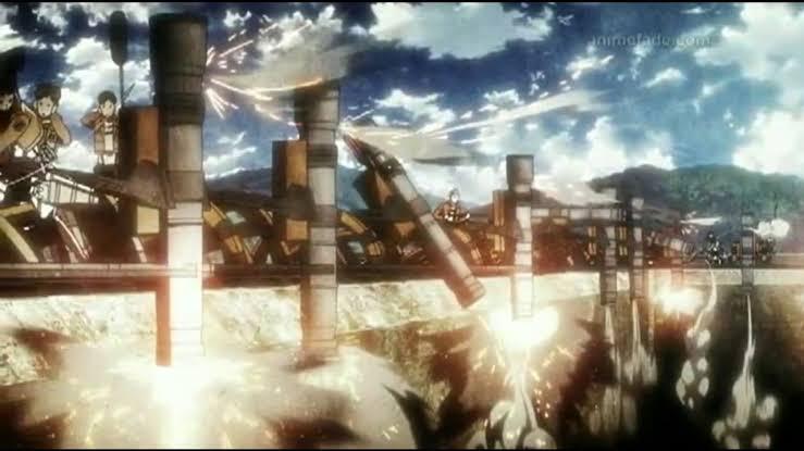 groverhaste's tweet photo. #aot138spoilers 

Canons in attack on titan https://t.co/4uSugS7VJ2