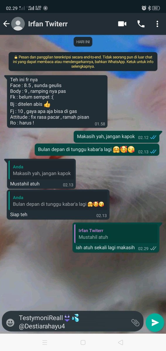DestiaRahayu4's tweet photo. #openbogarutAvail garut kota
Yuk di keep dullua sayang...yakin kalian gak penasaran💦
Info RR DM/WA 081932222234😍

#TrustedAngeL 
#TRUSTEDBISYAR 
#bisyargarut
#openbogarut
#bogarut
#codnodp
#availbogarut
#availgarut
#bogarut
#realangel
#lendirgarut
#recomended4bo
#angelgarut https://t.co/Ct6lAdoe2B