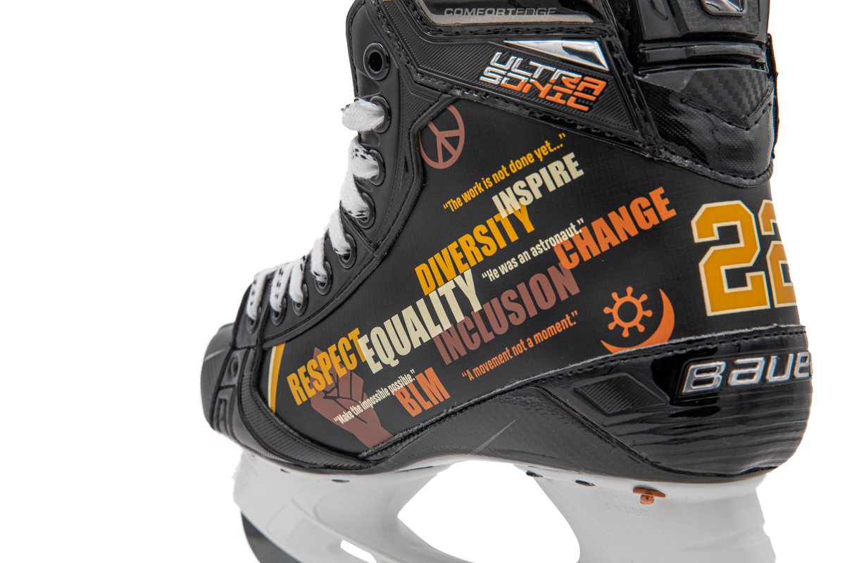 Making an impact: the mission behind @BauerHockey’s Willie O’Ree skates → h...