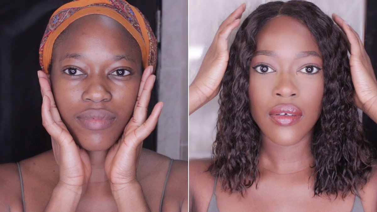ItunuPepper's tweet photo. QUICK MAKEUP ROUTINE FOR DARK SKIN WOMEN | ITUNU PEPPER https://t.co/Djs573DFAA https://t.co/9niEH0EgdZ