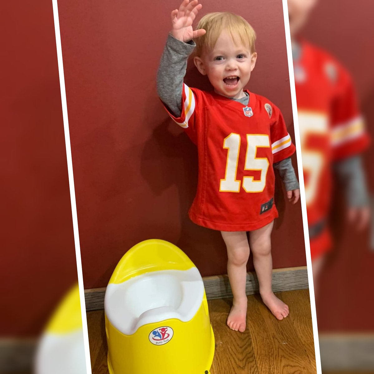 Seriously how cute is this little guy?! 

He is excited for Potty Training, and his mama is excited he can no longer remove the wastebowl thanks to Potty Safe's CHILD PROOF latch!

We absolutely ❤ hearing from our customers!