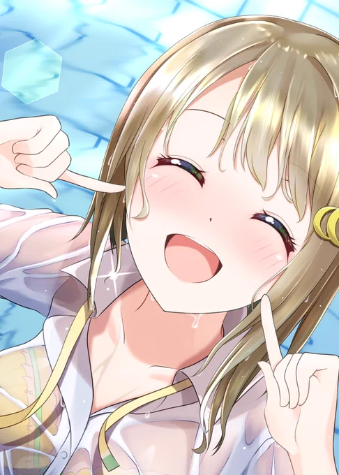?「濡れてもかわいいかすみんです!?」
#中須かすみ #虹ヶ咲 #虹ヶ咲学園スクールアイドル同好会 #lovelive 