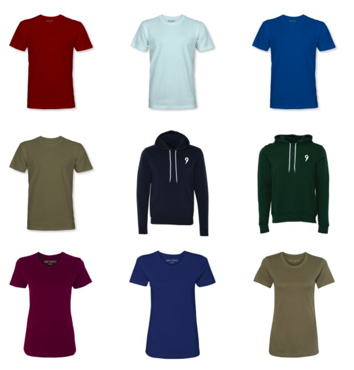 nineknivesco's tweet photo. New Premium Blank tees. Great fit. Soft Feel! https://t.co/uNlC6bNR3M