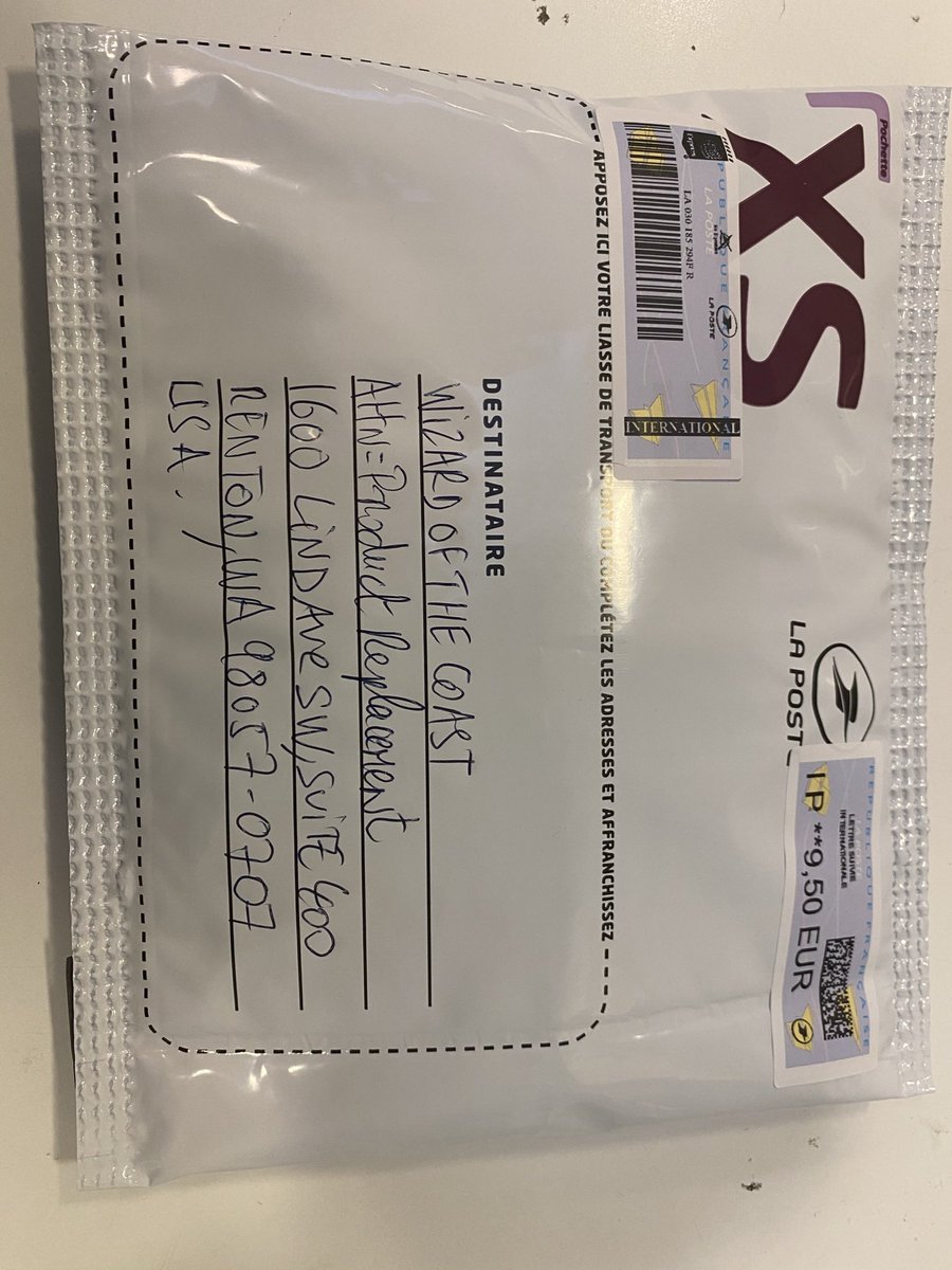 Sunsenista's tweet photo. #MagicTheGathering #mtgfr #mtg #doublemaster Still waiting my compensation of 27 double master booster normal as I bought 27 VIP packs. I spent 2700€ on this extension and after 7 months NOTHING!!! ... all Information has been sent to MTG HQ in USA.... 10€ of postal fees https://t.co/c3t6PNK8yd