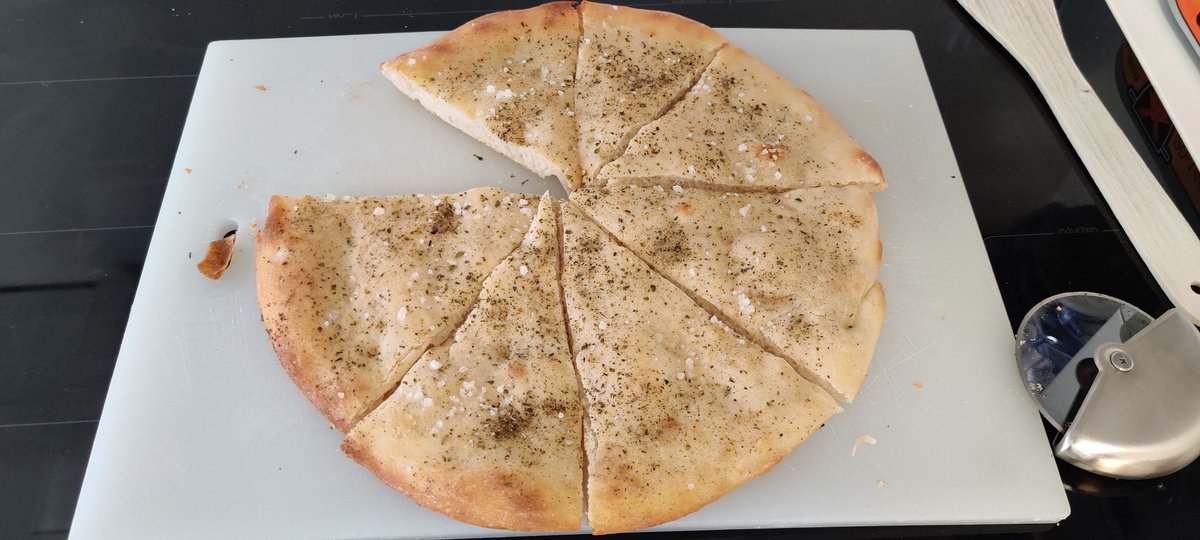 Usually the focaccia day is Saturday, today I made an exception