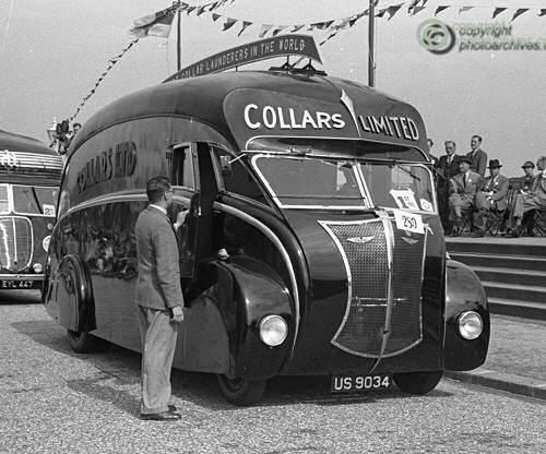 Streamline vans made at Holland Coachcraft of Govan, Glasgow, the company was established around 1930 and moved to Gateshead around 1936/7 and went bust in 1940.