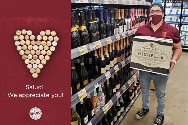 RNDC_USA's tweet photo. #RNDC would like to thank Jesse, a Merchandiser in our Corpus Christi market for his dedication to our core value of customer focus. Jesse, we see how hard you are working and we appreciate all you are doing for RNDC. Salud to you! #SaludRNDC https://t.co/mxHG2XAfSE