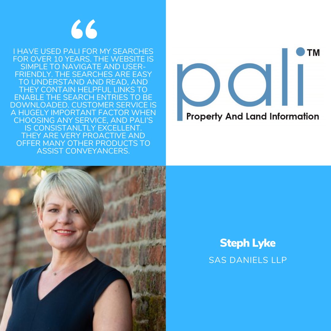 Fabulous testimonial from the amazing <a href="/Steph_PFS_Lyke/">Steph Lyke</a> at <a href="/sasdanielsLLP/">SAS Daniels LLP</a> 

#Conveyancing #Testimonial #Relationships #QualityService