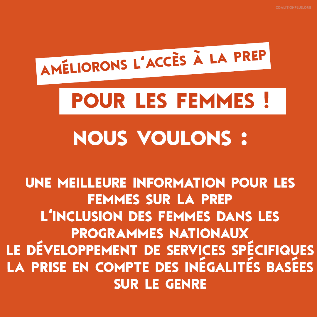 CoalitionPLUS's tweet photo. [#8MARS]

Le #sida reste la cause n°1 de mortalité pour les femmes de 15-49 ans dans le monde. Pourtant, elles ont encore peu accès à la PrEP, un moyen de prévention efficace.

Levons les barrières d’accès à la PrEP pour les femmes ! ✊

#MonCorpsMesChoix https://t.co/vPxNbbXJRl