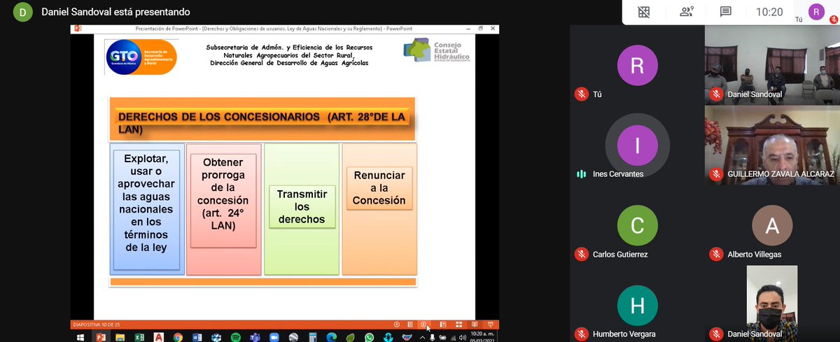 MUAC_GTO's tweet photo. Último día de la jornada de capacitación al personal del #ModuloDeRiego085, #LaBegoña, por parte del Programa #MUAC de la @SDAyR_GTO . Se impartieron los temas "Derechos y obligaciones del título de concesión" y "Tarifas eléctricas". https://t.co/6RaVRsJZVk