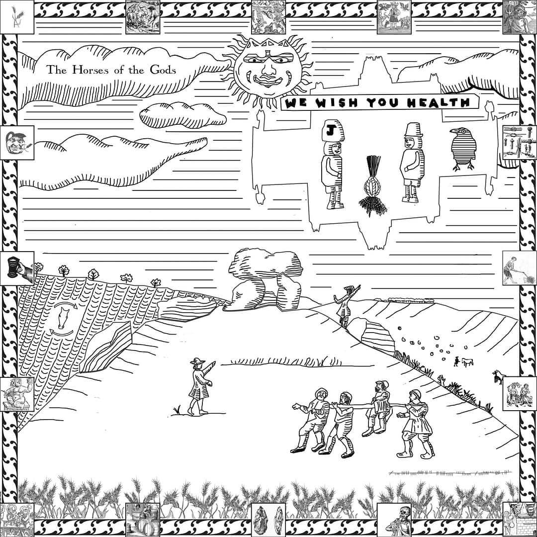 It's #BandcampFriday Our debut album #wewishyouhealth is on #bandcamp #NewMusicFriday #NewMusicAlert #folkmusic #wyrd linktr.ee/horsesofthegods