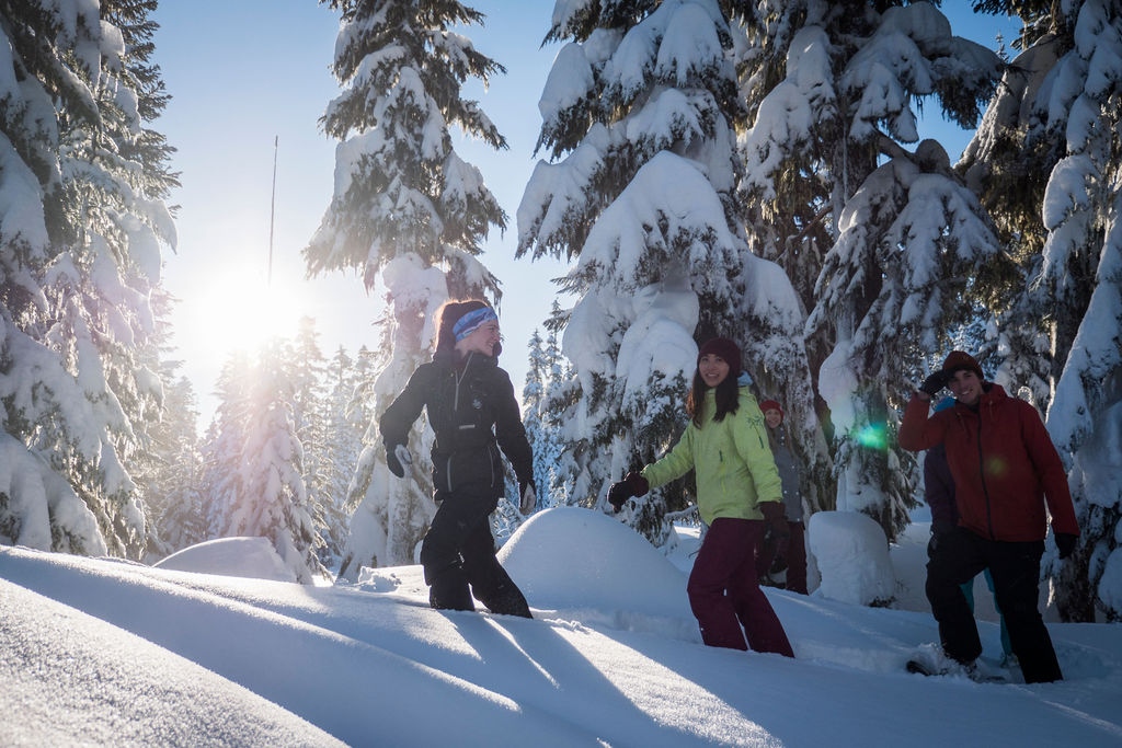 Earn your relaxation. Snowshoe and then relax at the @scandinavewhis, now that sounds enticing!

Snowshoe &amp; Spa Combo is only $139.99, that's a saving of $65! 

tagwhistler.com/combotour/snow…

📷 : @flowmotionaerials &amp; @justajeskova