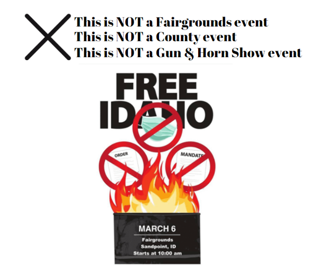 We are a neutral zone. We can't promote or encourage events that defy our fairgrounds policy &amp; County policy. I am not advising anyone to come or not to come to this event. I am simply stating that this is NOT a Fairgrounds, County, or Gun &amp; Horn Show related event.  Darcey Smith