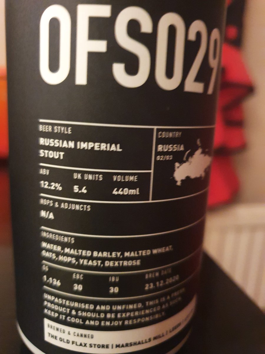 fakirbrewery's tweet photo. OFS029 bloody awesome brew @NMBCo at 12% didn't feel like it, superb craftsmanship. Thanks @reynolj  for the suggestion!! https://t.co/O4nPXiT9dh
