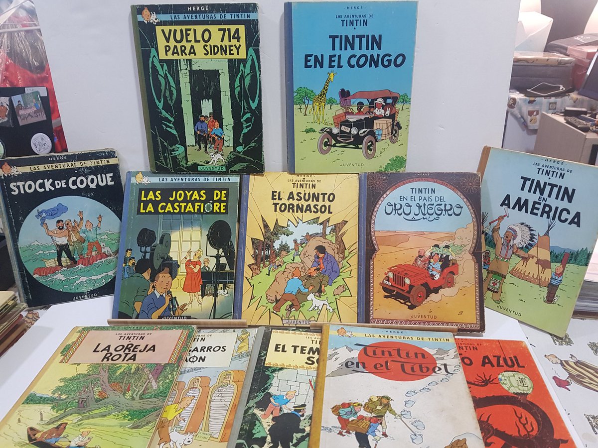Arrancamos el marzo con novedades

En Cantonet Galerie acabamos de adquirir un buen lote de libros en unas condiciones bastante óptimas dadas su antiguedad.

cantonet.cat/es/noticia/arr…

#tintin #moulinsart #hergé #barcelona #tintinaire #comic #catalunya #tintinetmilou #tintinofilo