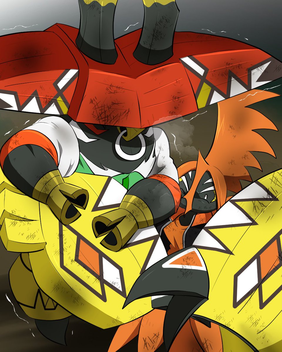 【After TF】Tapu koko
I like the scene of holding people and flying… !!
I let P koko do it. 