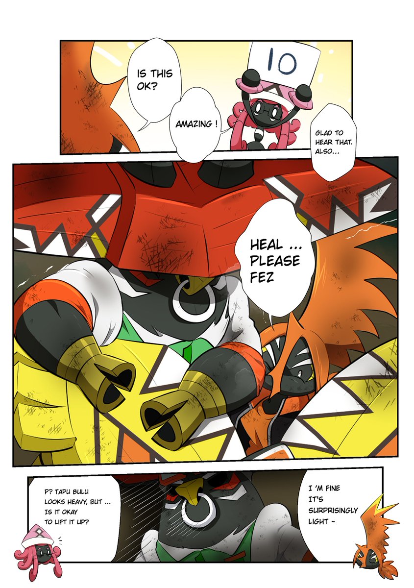 【After TF】Tapu koko
I like the scene of holding people and flying… !!
I let P koko do it. 