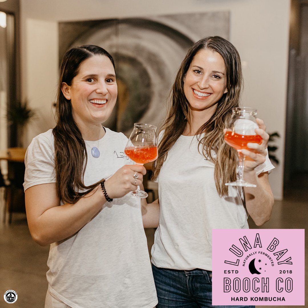 We're proud to service and serve Luna Bay Booch in the Heartland. Luna Bay is a female founded hard kombucha company founded in Chicago, Illinois. The company was founded by two women with a desire to shake up the alcohol scene with a “Better for You” drink. 
#lunabaybooch