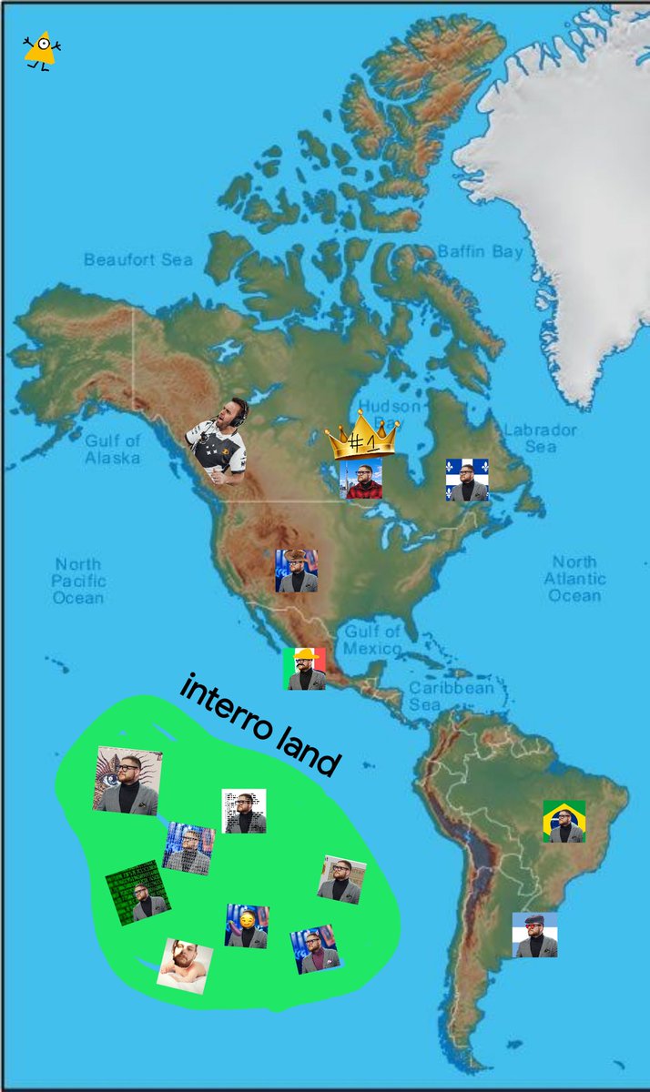 interrovite's tweet image. Here, we present the world map, according to Parker “@INTERRO” Mackay and his disciples 🌍

#INTERROVITE2021 #INTERROVITE