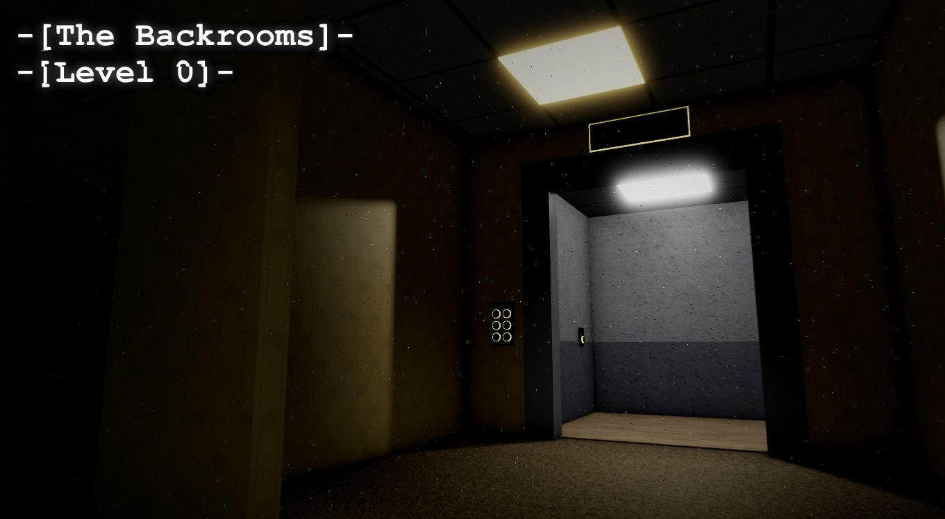 Image of level 0 of the backrooms