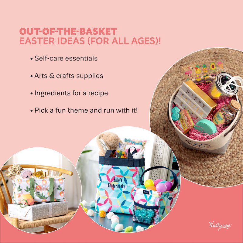 As you shop for Easter, think of these great ideas! 🐣🍫🍬💐🪥🧼🧴💅😷

#Spring2021 #Easter2021 #easterbasketideas #corbettandco0809 #thirtyone #thirtyonegifts