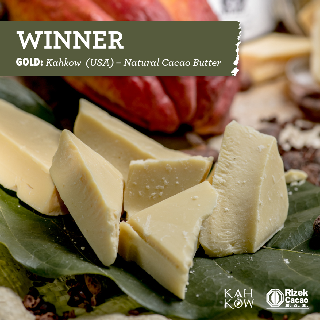 rizek_cacao's tweet photo. Yesterday our Natural Cacao Butter won GOLD🏆 at the International Chocolate Awards @chocawards , we're very proud, excited and ready for the World Final in two weeks!.
Congratulations to all the winners!🎉
#natruralcacaobutter #organic #cacaobutter #cacao https://t.co/RRGQYV0hre