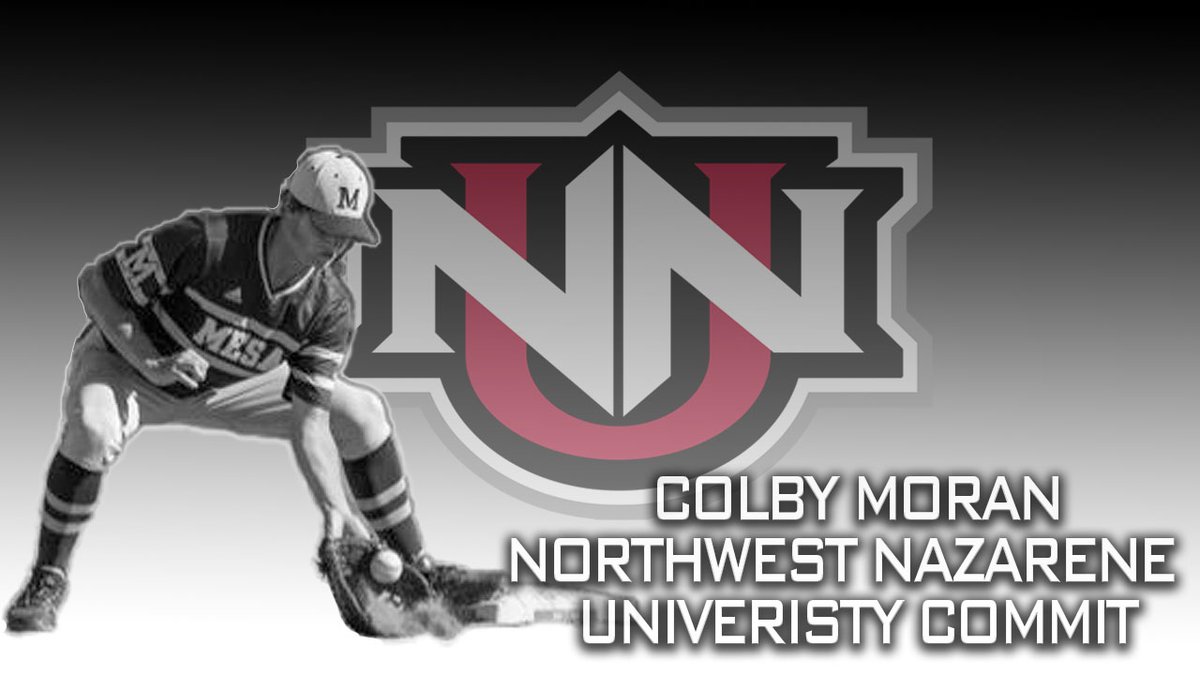 Colby Moran committed to Northwest Nazarene University. Congratulations to you, your family, and all of the coaches who supported you along the way. Well done Colby! <a href="/ColbyMoran12/">Colby Moran</a> <a href="/mesa_baseball/">Murrieta Mesa Baseball</a> <a href="/NNUBaseball/">Nighthawks Baseball</a>