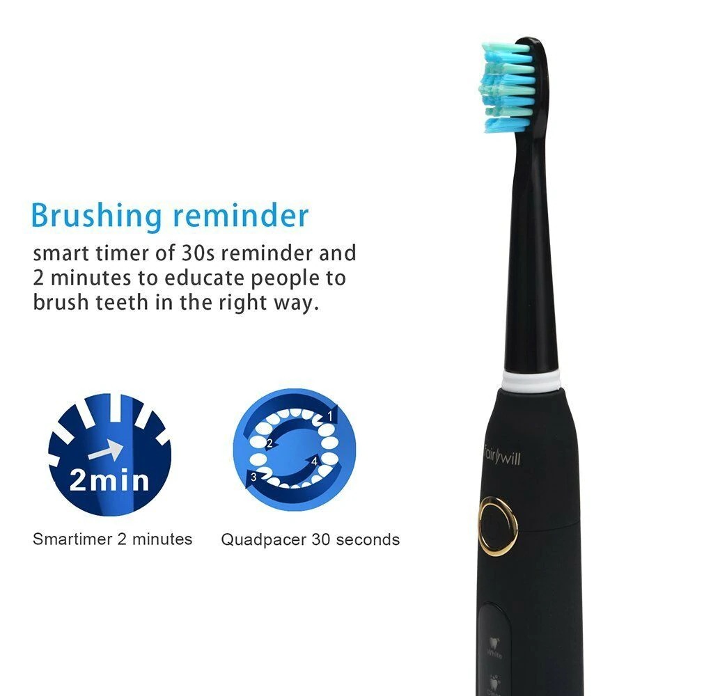 easyshopping_1's tweet photo. Fairywill Electric Sonic Toothbrush FW-507 USB Charge Rechargeable Adult Waterproof Electronic Tooth 8 Brushes Replacement Heads

shop now : https://t.co/ydwkUmmzUR https://t.co/74fs9opUyL