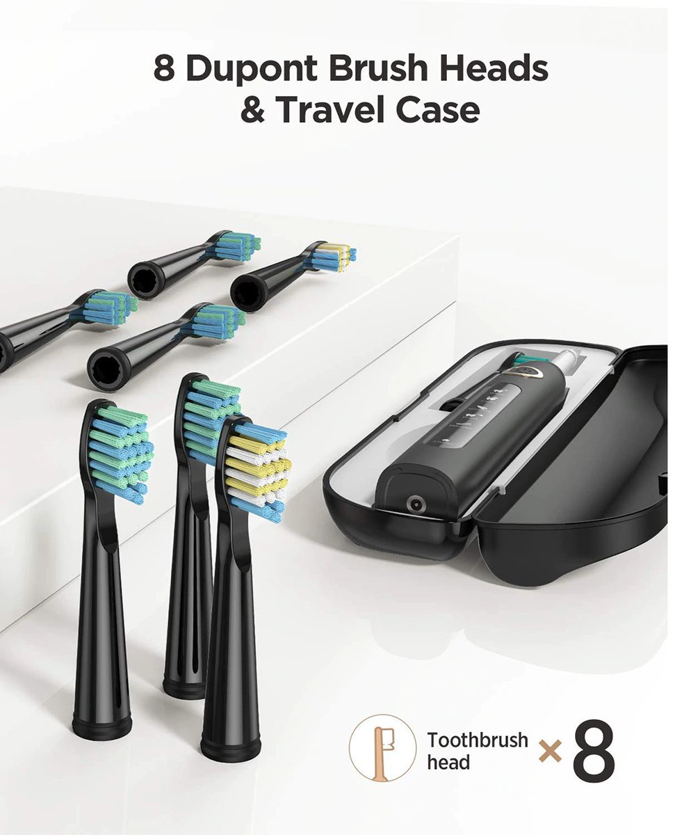 easyshopping_1's tweet photo. Fairywill Electric Sonic Toothbrush FW-507 USB Charge Rechargeable Adult Waterproof Electronic Tooth 8 Brushes Replacement Heads

shop now : https://t.co/ydwkUmmzUR https://t.co/74fs9opUyL