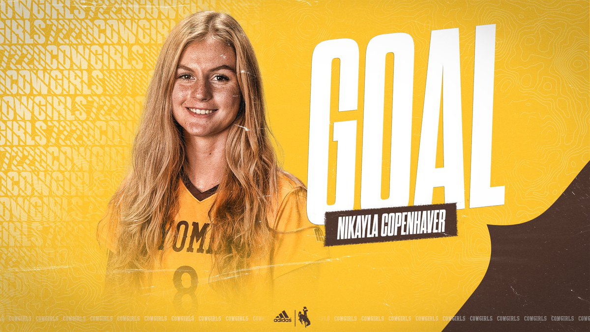 wyosoccer's tweet photo. 30’| 🗣 GOAAAAAAAALLLL 

@Nikkierae13 with the first score of the season! https://t.co/P7sozBOmQ9