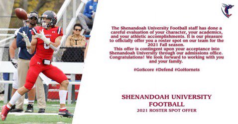 RhoninD's tweet photo. COMMITED‼️❤️#blessed #nextlevel @SUhornetsFB @Br0ckMcCullough @yoder847 @CoachMitch_4 @Coach_Fmoore @Coach_Urquhart @agilitychutes  @JeremyFrazier @CoachBruton @TheCoachSavage https://t.co/GZGOhGRiga