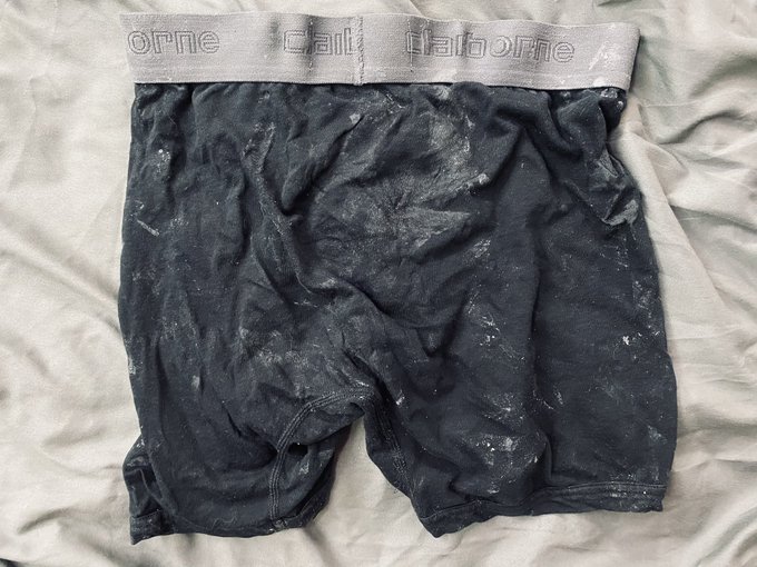 Boxers shipping today 👀  get your own cum soaked pair https://t.co/2tLQGdwUuB