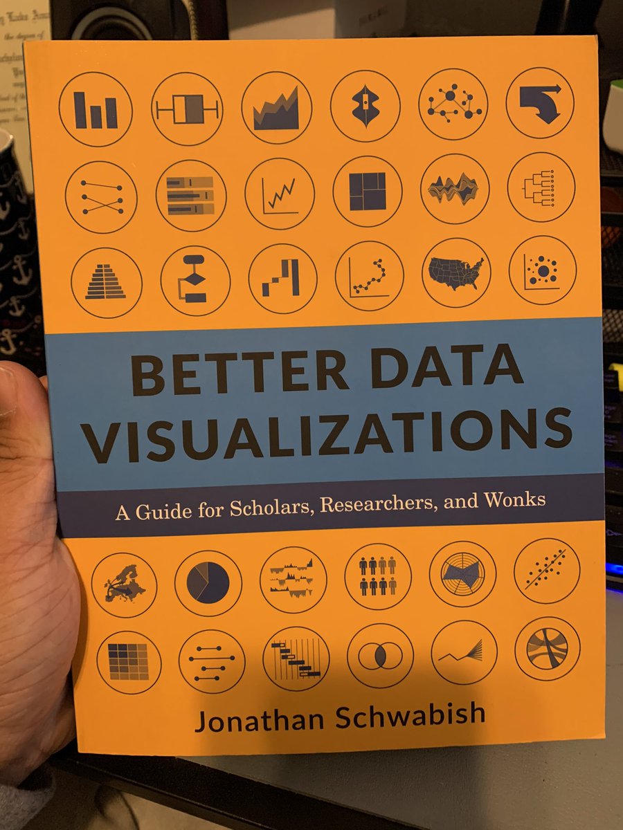 Better Data Visualizations. Please add this to your stack of books that are always be within arm’s reach.<a href="/jschwabish/">Jon Schwabish</a> #Data