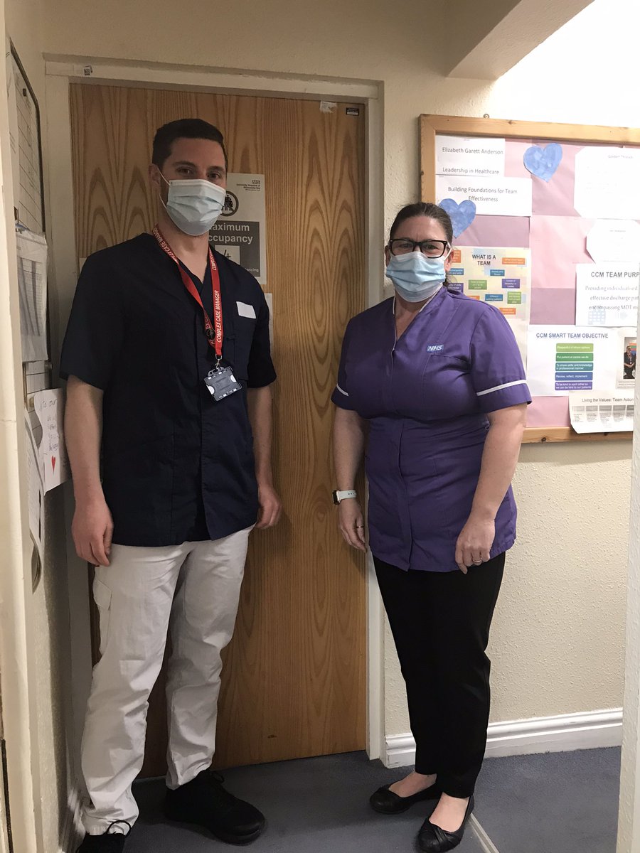 UHMBT RLI Complex Discharge Case Management Team (@rlicomplexdcmt) on Twitter photo Awww look at these 2 lovelies ❤️ <a href="/Sharond33159031/">Sharon Doyle</a> and Sam. Sharon rocking her new matron look as our discharge lead and Sam as our new case manager. #dischargetoassess #topteam #homefirst Awww look at these 2 lovelies ❤️ <a href="/Sharond33159031/">Sharon Doyle</a> and Sam. Sharon rocking her new matron look as our discharge lead and Sam as our new case manager. #dischargetoassess #topteam #homefirst
