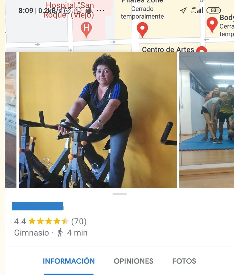 Estaba buscando un gimnasio y FUAA el diego
