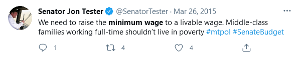 mightygodking's tweet photo. People are sharing that old Krysten Sinema tweet where she called for a minimum wage increase, but she's not alone! https://t.co/tcb2fskGKP