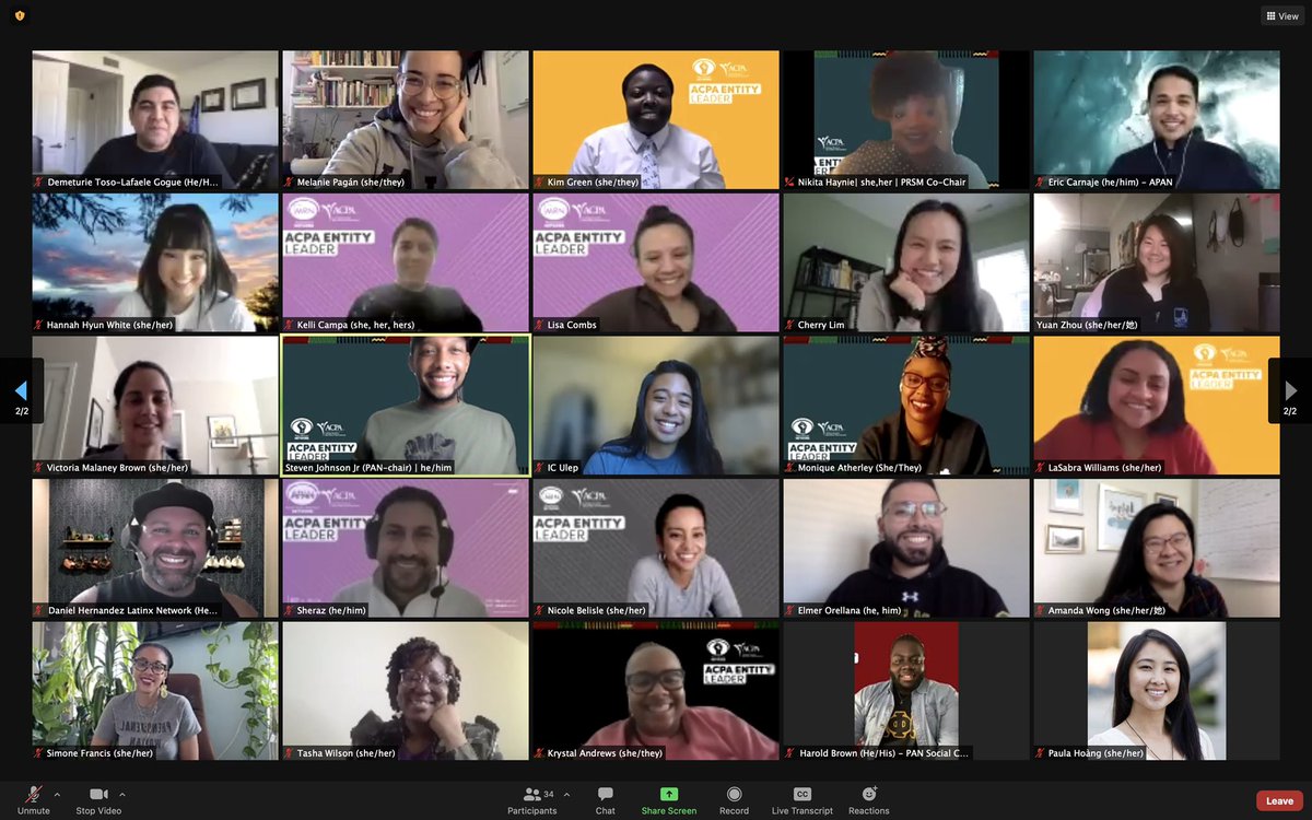 acpaapan's tweet photo. Ending the first wk of #ACPA21 on a high note of community care & love! Always an absolute joy (re)connecting w/ @ACPA_CMA @ACPAPAN @ACPALN @ACPA_MRN fam for our annual CMA Closed Business Meeting!! 😍🥳🥰
#MyACPA #APIDAPlus #APIDANextGen #APIDALeadership #APANStartsWithA https://t.co/2B8x3KRPCa
